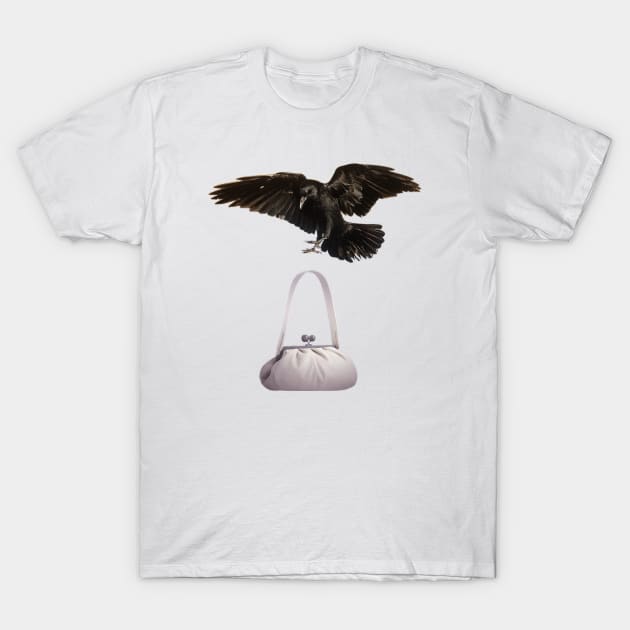 black bird T-Shirt by TITILEIN